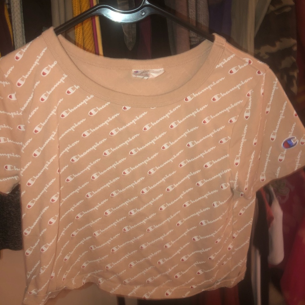 Champion cropped shirt